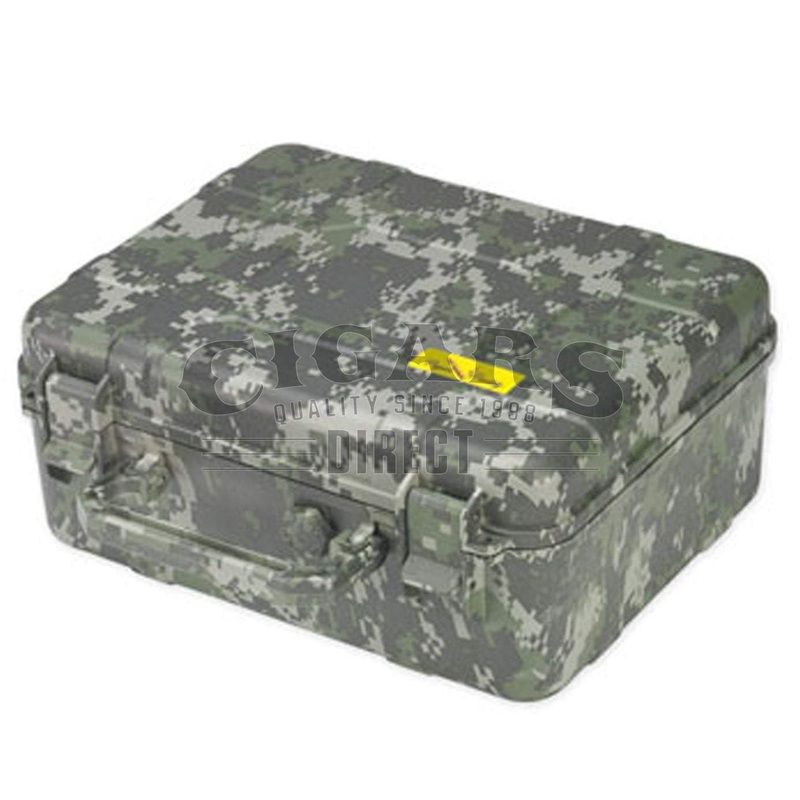 Cigar Caddy 40 Count CAMO Waterproof Travel Humidor 40 Count