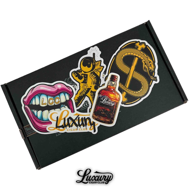 Luxury Cigar Club Sticker Pack