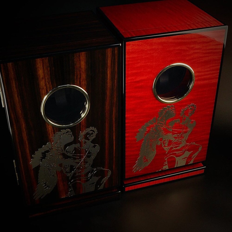 2023 God of Fire 30th Anny L.E. Watch Winder Red Watch Winder (No Cigars)