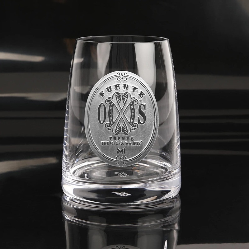 The OpusX Society Whiskey Rocks Glasses (Set of 2) Set of 2 Glasses