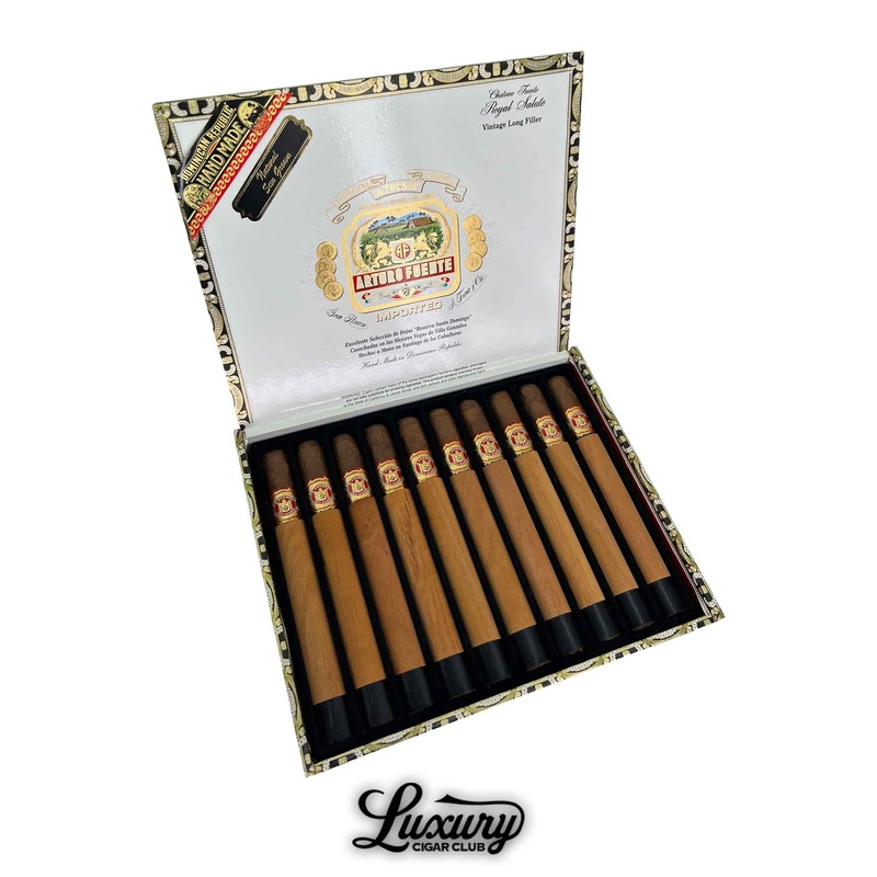 Arturo Fuente Chateau Fuente Royal Salute Sun Grown 5 pack royal salute (7.625×54)