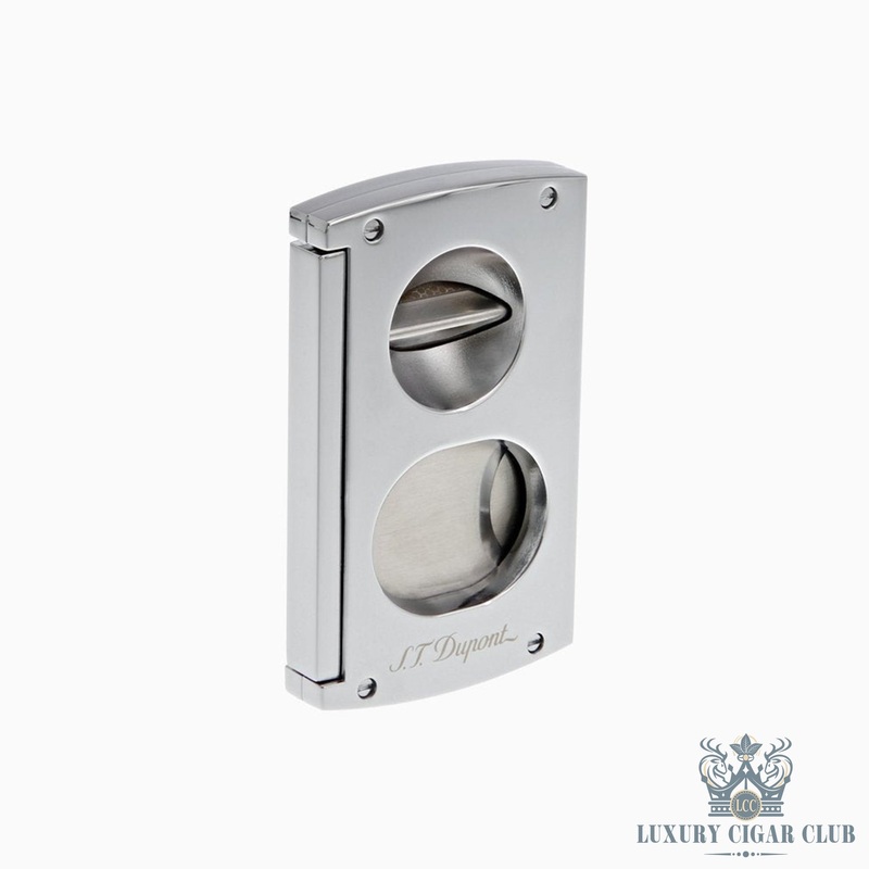ST Dupont Double Blade Cigar Cutter chrome