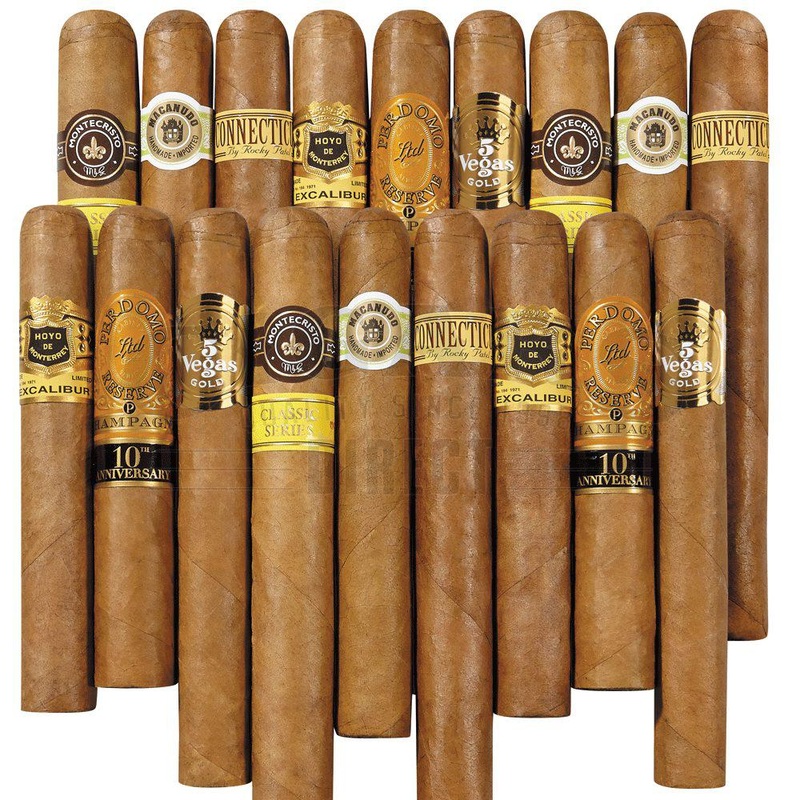 The Kings of Connecticut Sampler 18 Cigars