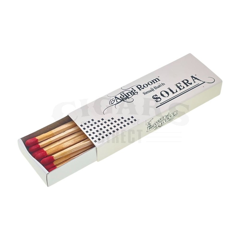Aging Room Solera White Box of Long Stem Matches Box of 20 Long Stem