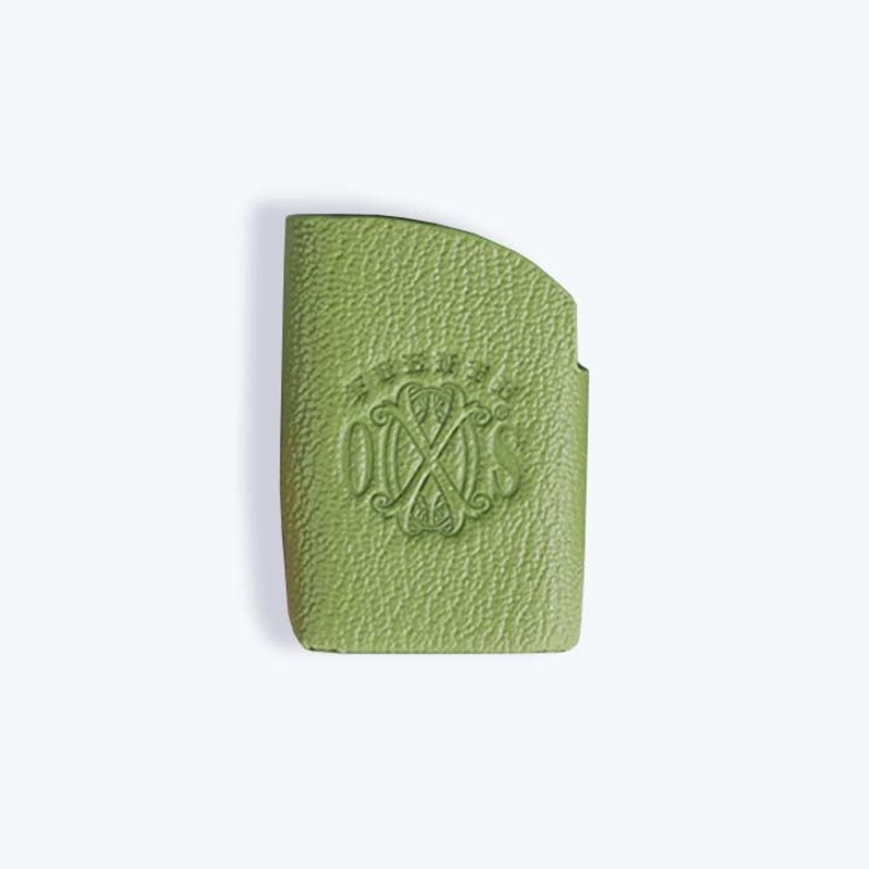The OpusX Society J30 Green J30 Lighter Leather Pouch Green Pouch