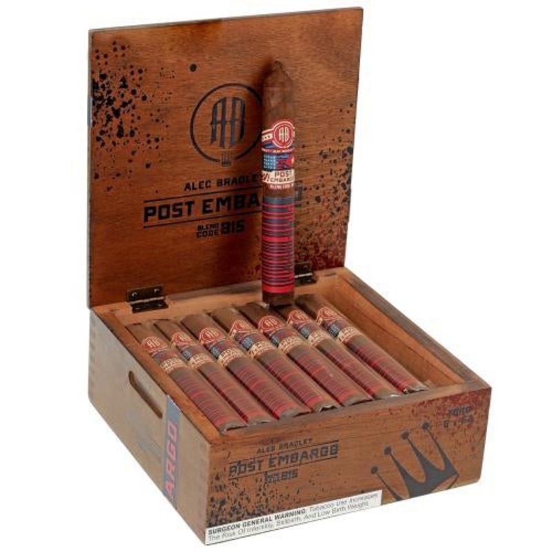 Alec Bradley Post Embargo Blend Code B15 Robusto (5″ x 52) Box of 24