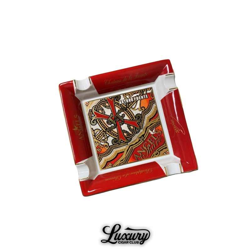 Elie Bleu & Arturo Fuente Angel’s Share Limoges Porcelain Ashtray with 2 Gold Bridges Pre-Order