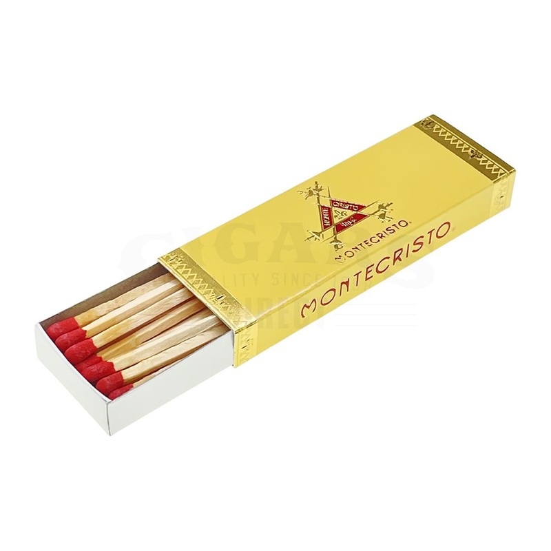 Montecristo Classic Box of Long Stem Matches Box of 20 Long Stem