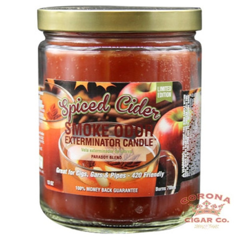 Smoke Odor Candle – Spiced Cider (13oz Jar)