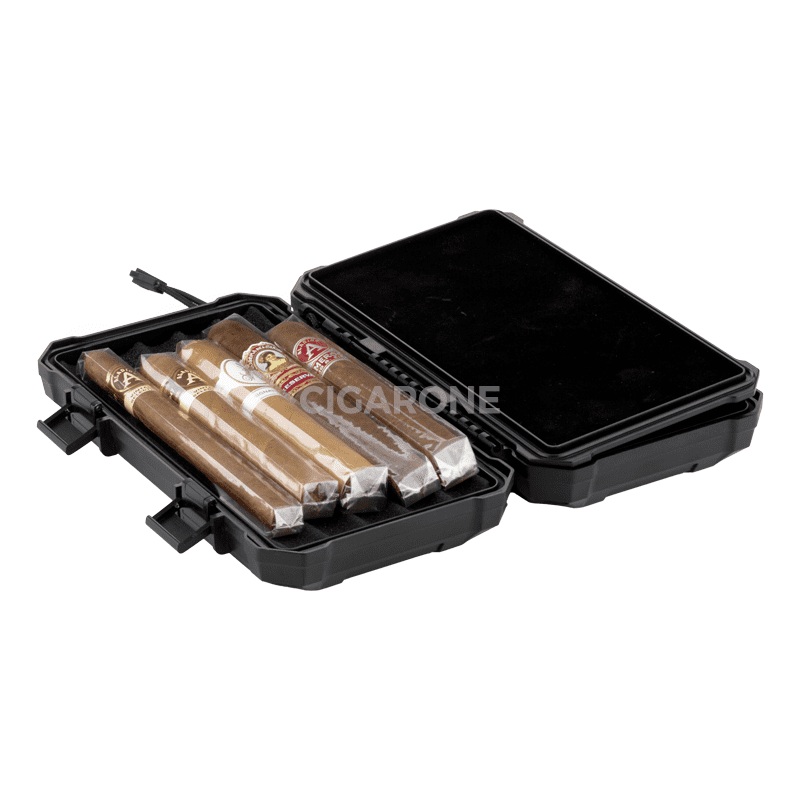 VECTOR Cigar Travel Hard Case – Black