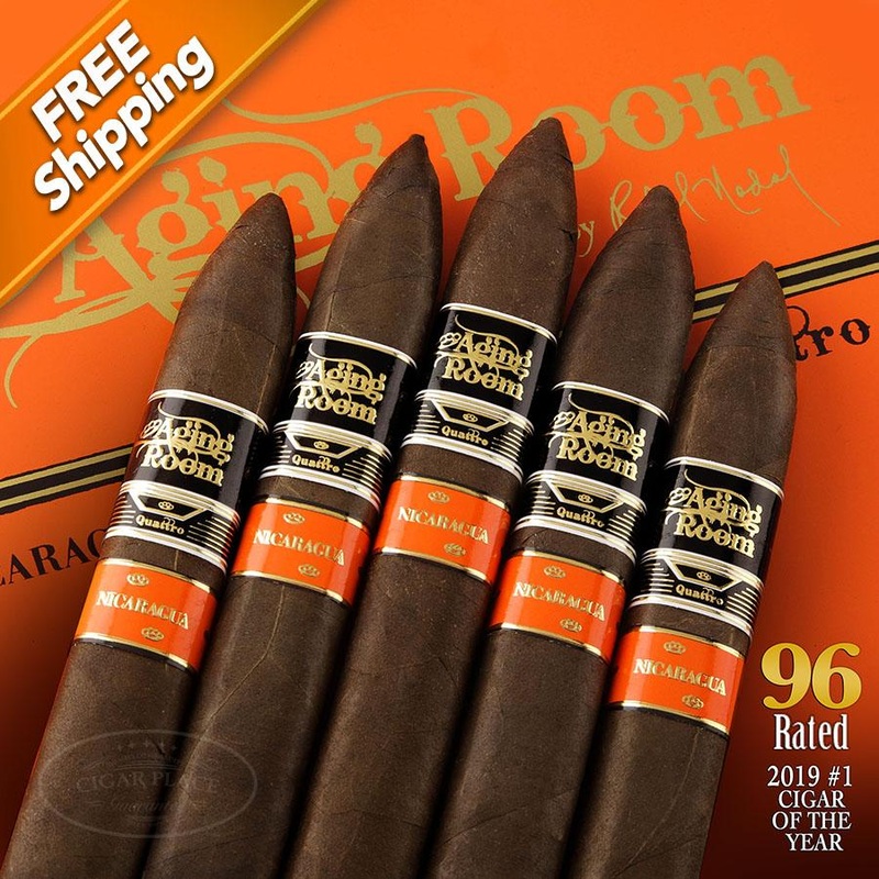 Aging Room Quattro Nicaragua Maestro – 2019 #1 Cigar of the Year