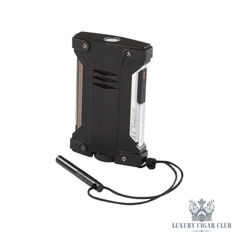 Dfi Soft Flame Lighter by S.T. Dupont Black
