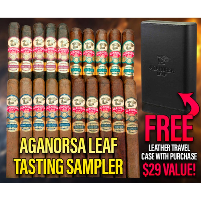 Aganorsa Leaf 20-Cigar Tasting Sampler