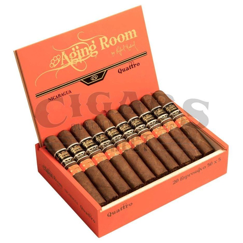 Aging Room Quattro Nicaragua Espressivo Robusto 1 Cigar