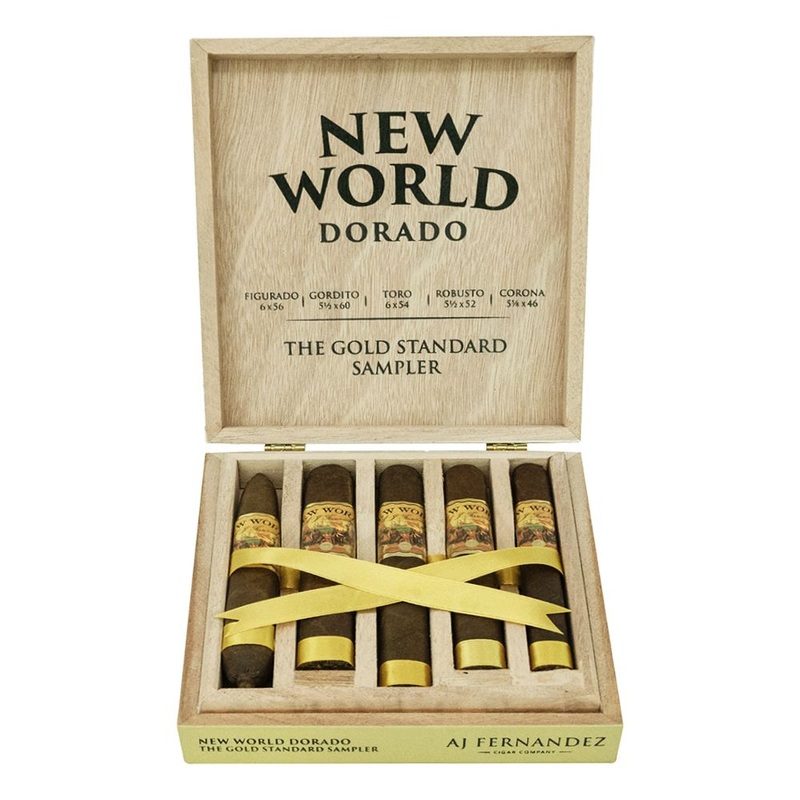 AJ Fernandez New World Dorado Sampler of 5 Box of 5