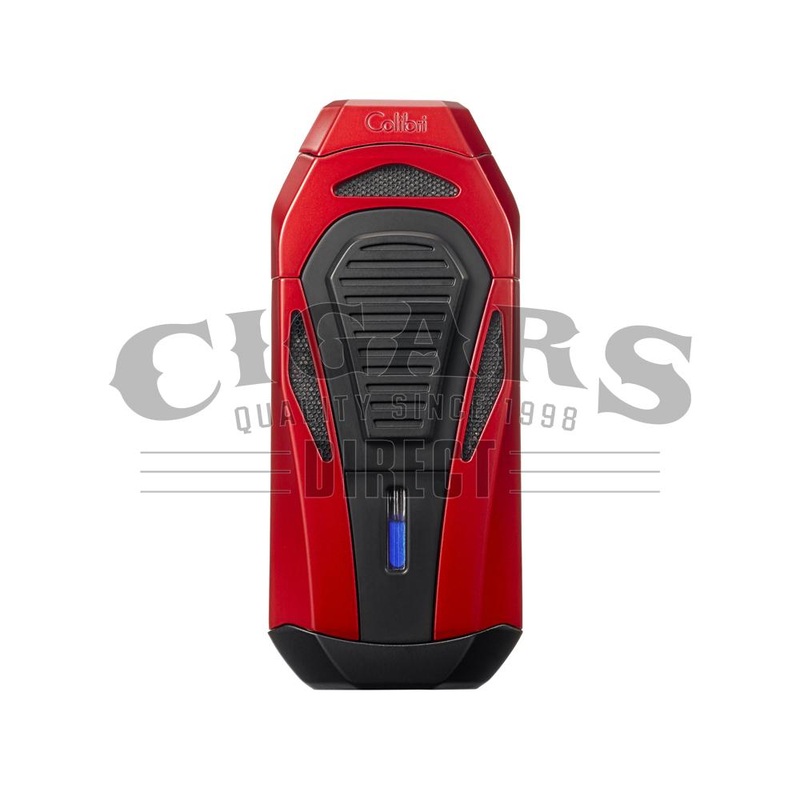 Colibri Boss Triple Jet Flame Lighter Red