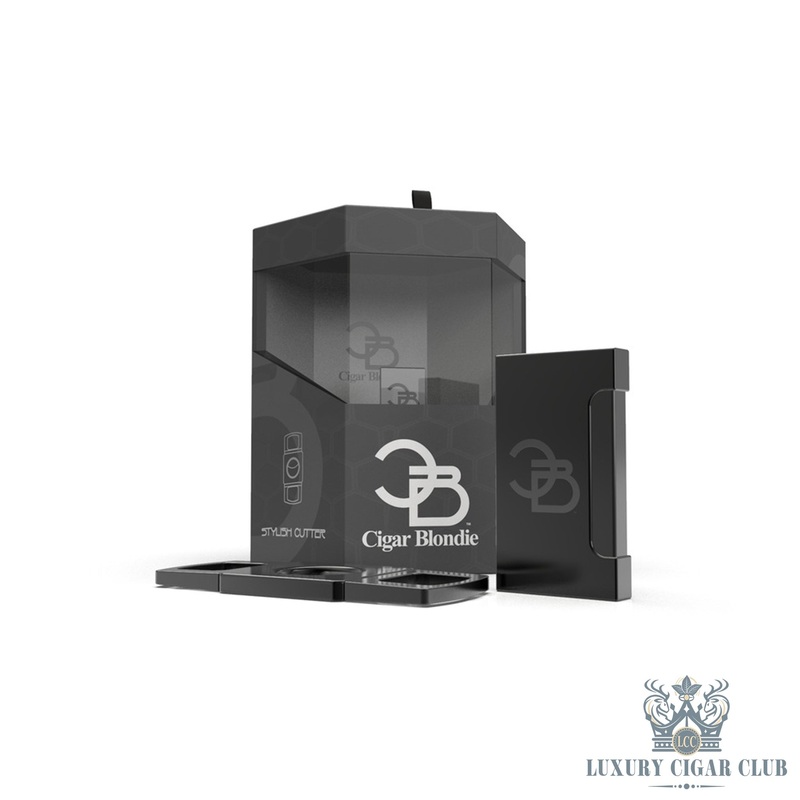 CigarBlondie Lighter & Cutter Collection Set white