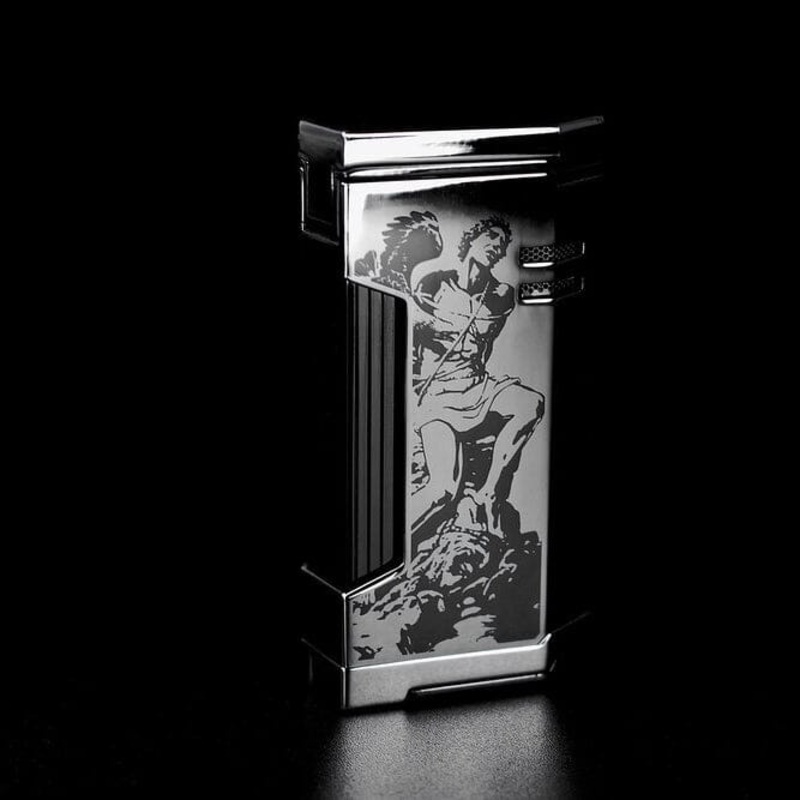 God of Fire L.E. 2020 Magma X Lighter Shiny Gun Metal