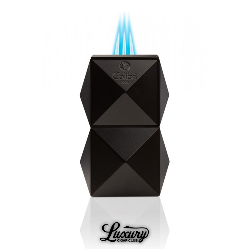Colibri Quasar Tabletop Triple Flame Lighter red