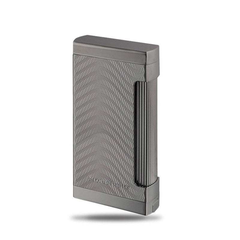 Ultimo X Gun Metal Wave Triple Torch Lighter Gun Metal