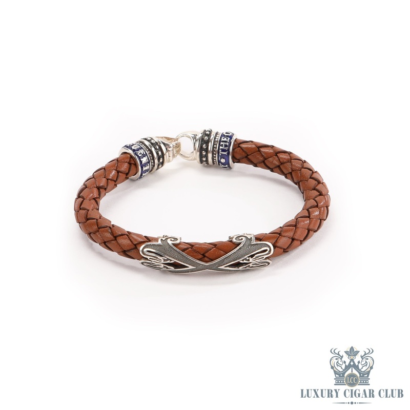 Manny Iriarte OpusX Society Leather Bracelet camel