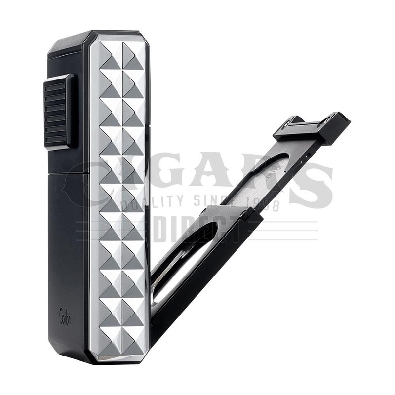 Colibri Quasar Astoria Triple Jet Flame Lighter Black/Chrome