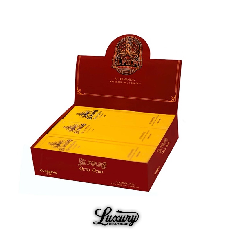 Artesano Del Tobacco El Pulpo Octo Ocho culebra (3 cigars)