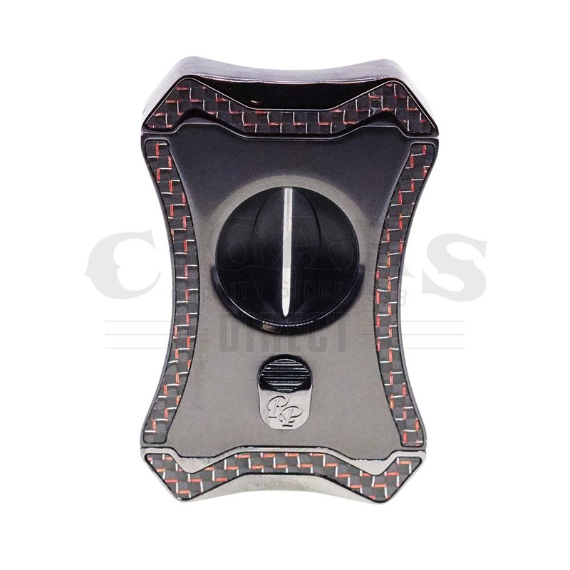 Rocky Patel Viper V Cut Series Gunmetal and Red Cutter Gun/Red