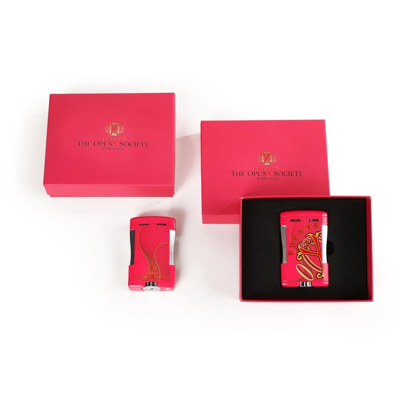The OpusX Society Pink Table Top Lighter Pink Lighter
