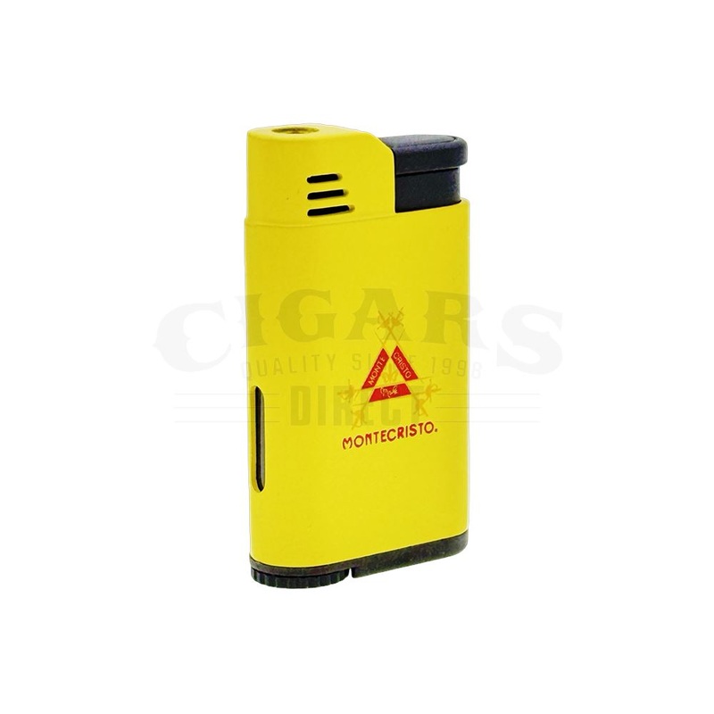 Montecristo Single Flame Lighter Yellow Lighter