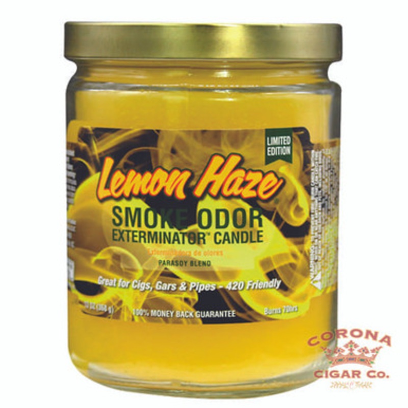 Smoke Odor Candle – Lemon Haze (13oz)