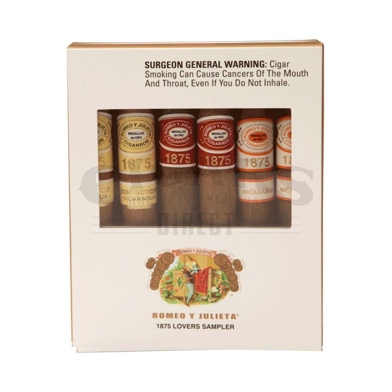 Romeo y Julieta 1875 Lovers Sampler 6 Cigars