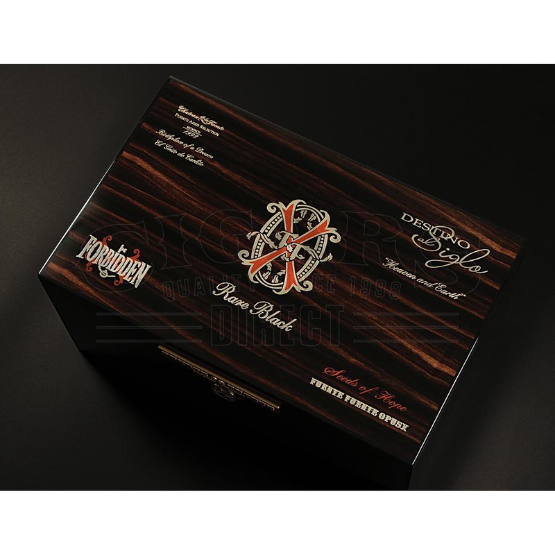2020 Opus Rare Black Humidor Black (Humidor w/Cigars)