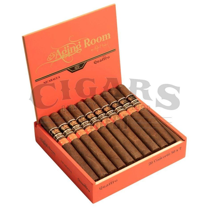 Aging Room Quattro Nicaragua Concerto Churchill 1 Cigar