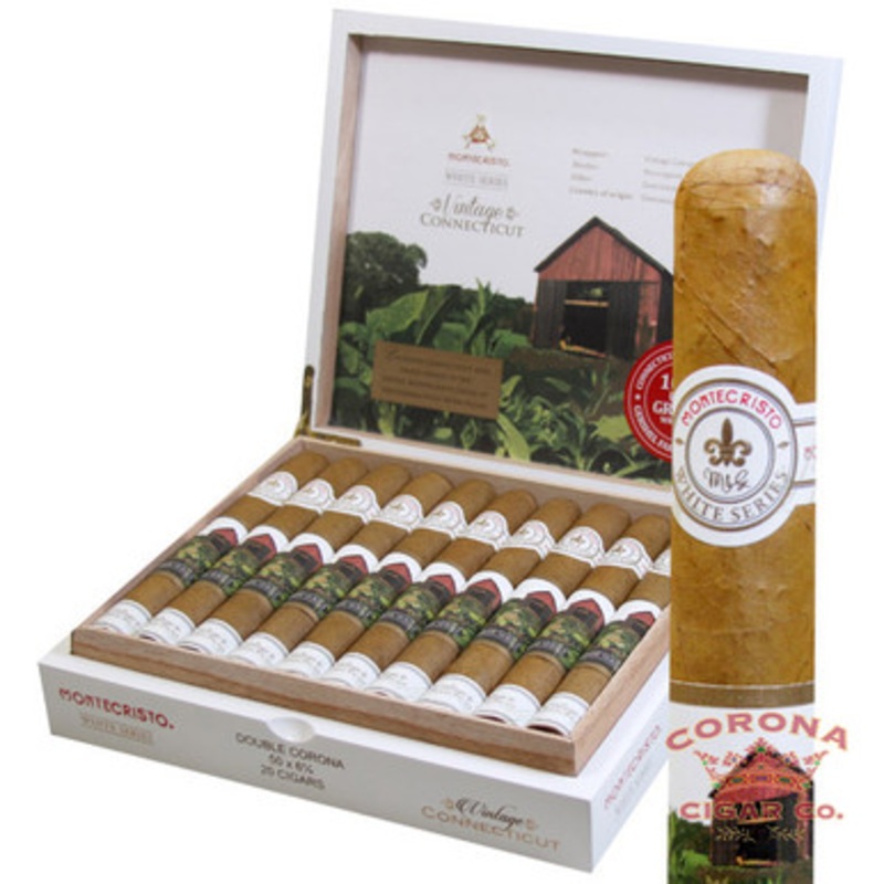 Montecristo White Vintage Connecticut Double Corona (6 1/4 x 50)