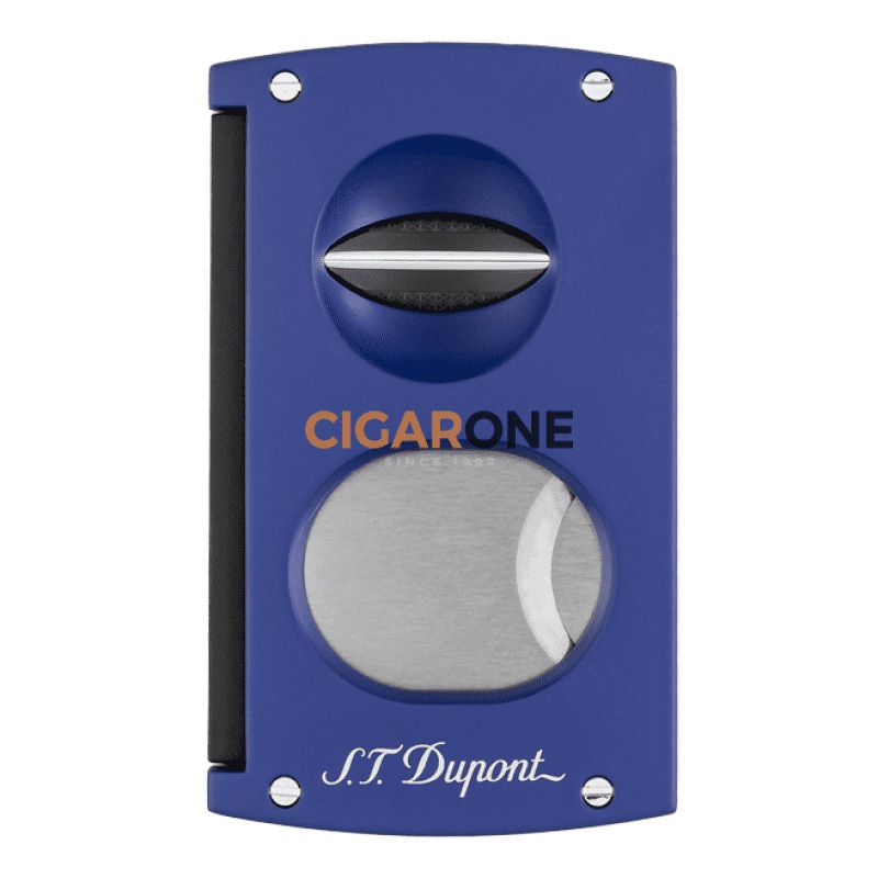 ST DUPONT Cutter Double Lame Matte Ocean Blue & Black