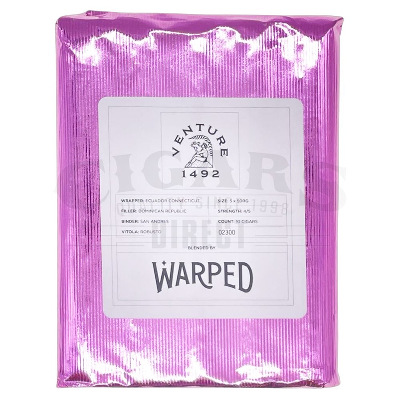 Warped Venture 1492 Connecticut Fuerte Robusto 1 Cigar