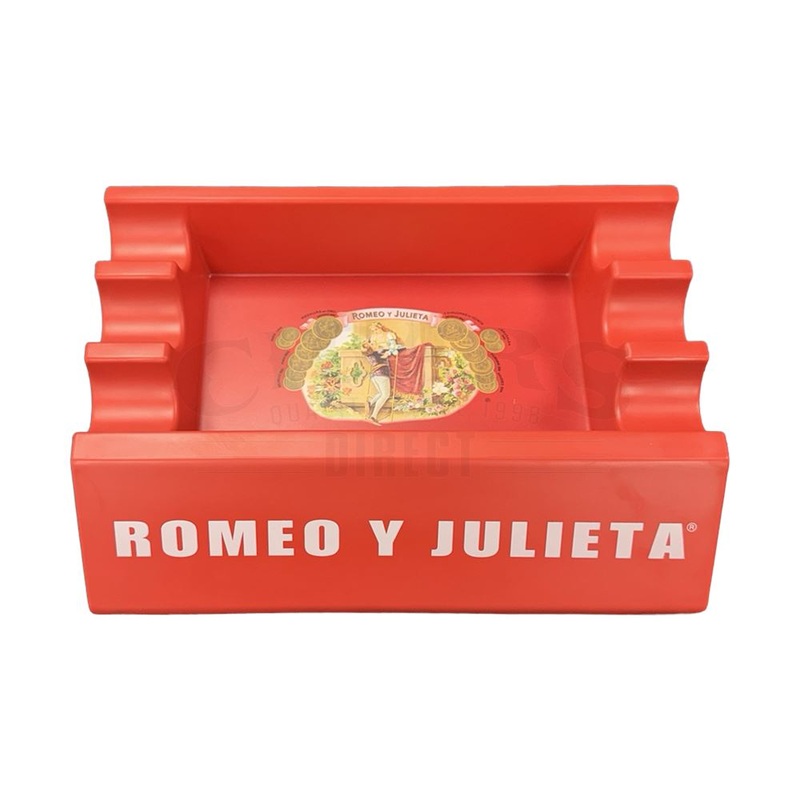 Romeo y Julieta Red Rectangular 6 Cigar Ashtray 6 Cigar Ashtray