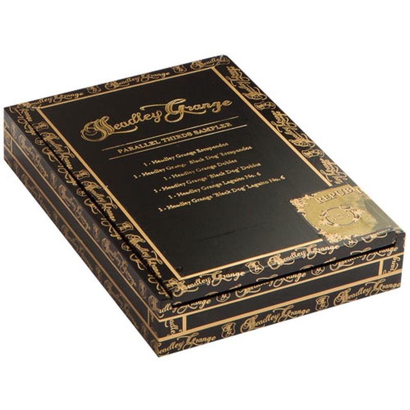 Crowned Heads Headley Grange Parallel Thirds Sampler 6 Cigars