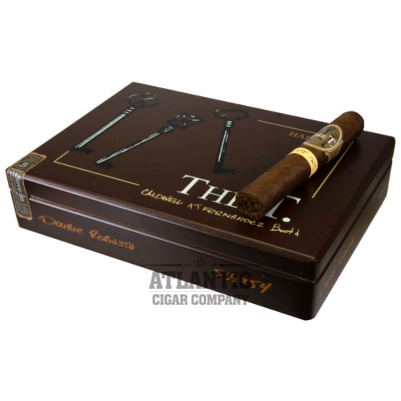 The T Habano by AJ Booth Caldwell Double Robusto (54×5-1/2)