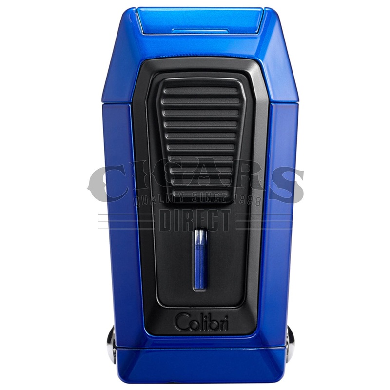 Colibri Quantum Lighter With Cutter Blue 1 Lighter