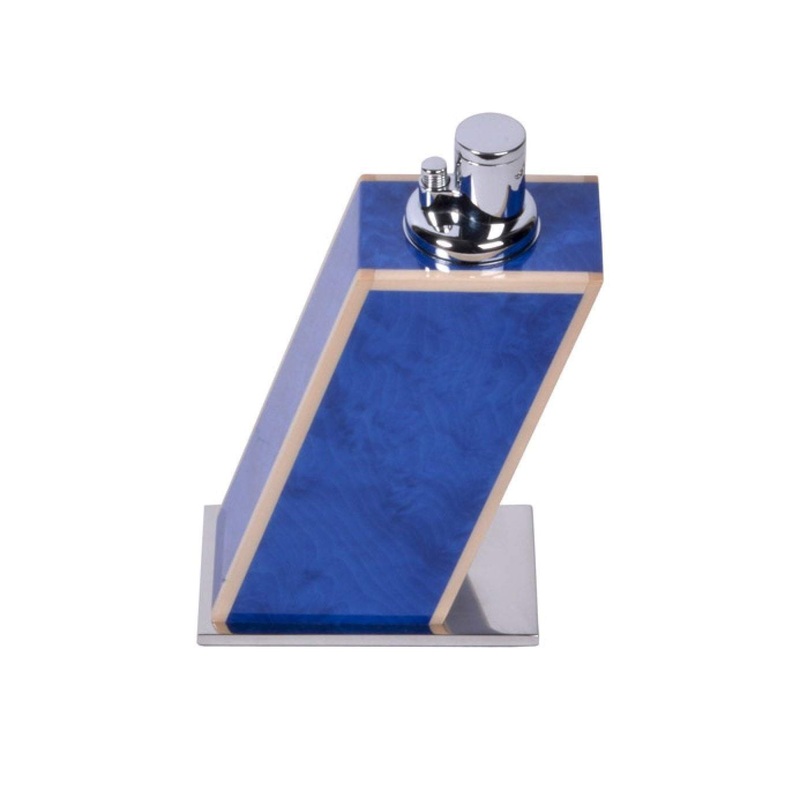Elie Bleu Blue Madrona Table Lighter 1 Lighter