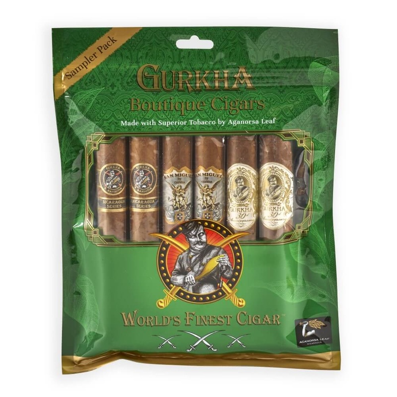 Gurkha Green Boutique Toro Sampler 6 Cigars