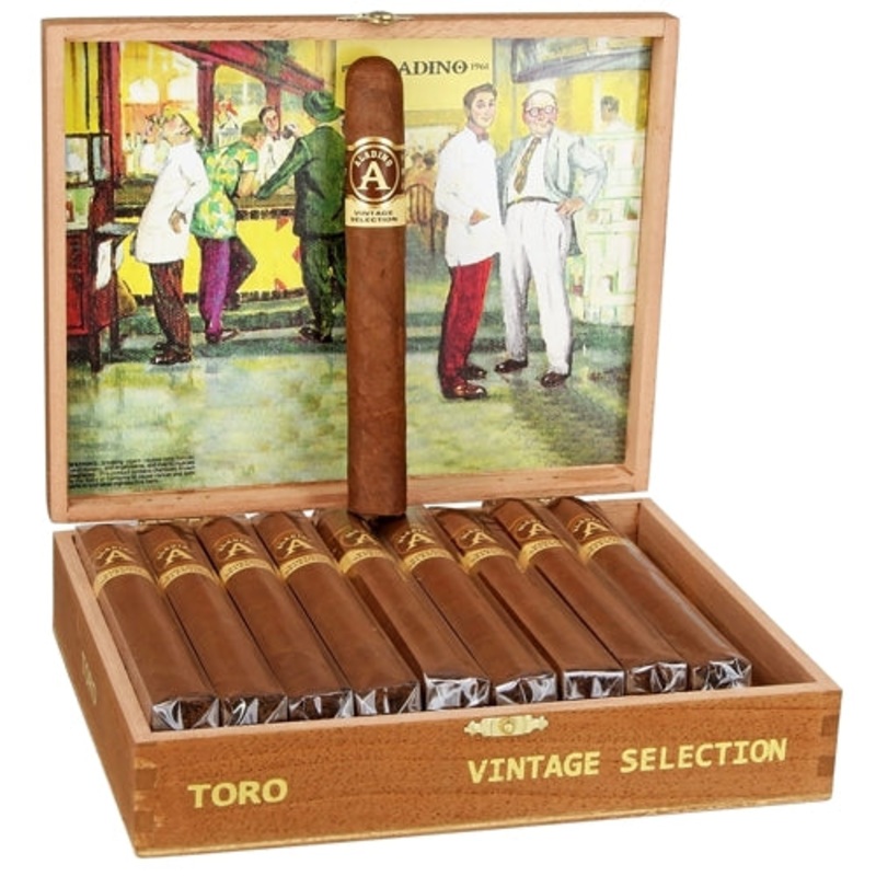 Aladino Habano VIntage Selection Toro (6″ x 50) Box of 20
