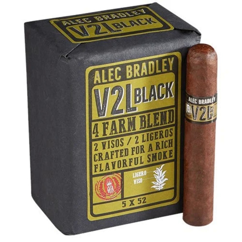 Alec Bradley V2L Black – Robusto (5″ x 52) Bundle of 20