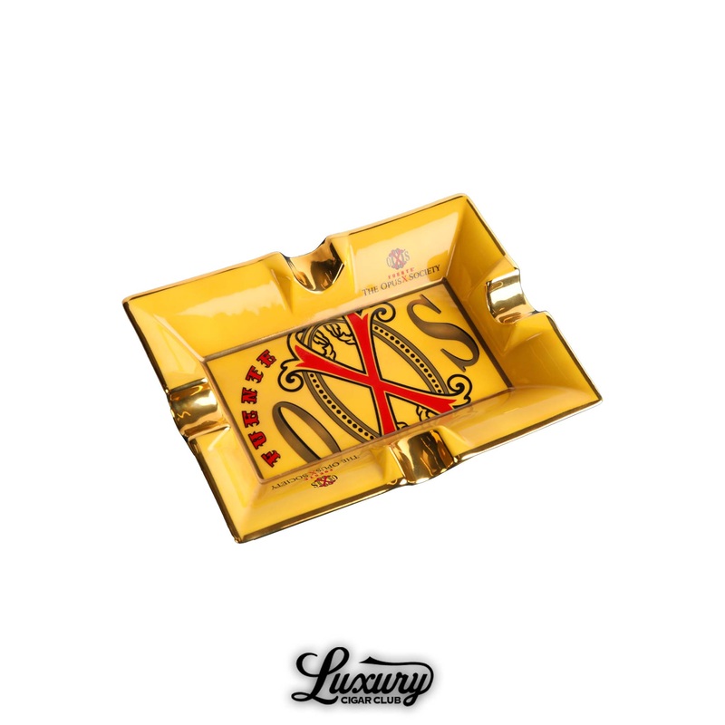 Manny Iriarte OpusX Society El Amarillo Porcelain Ashtray