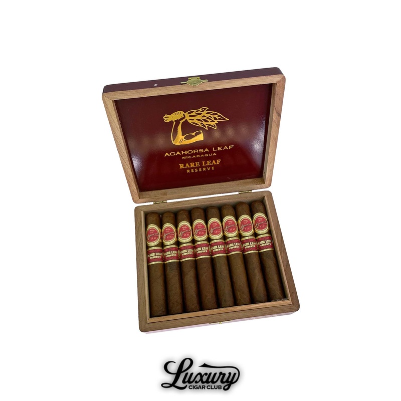 Aganorsa Leaf Rare Leaf Reserve 5 pack robusto (5.25×52)