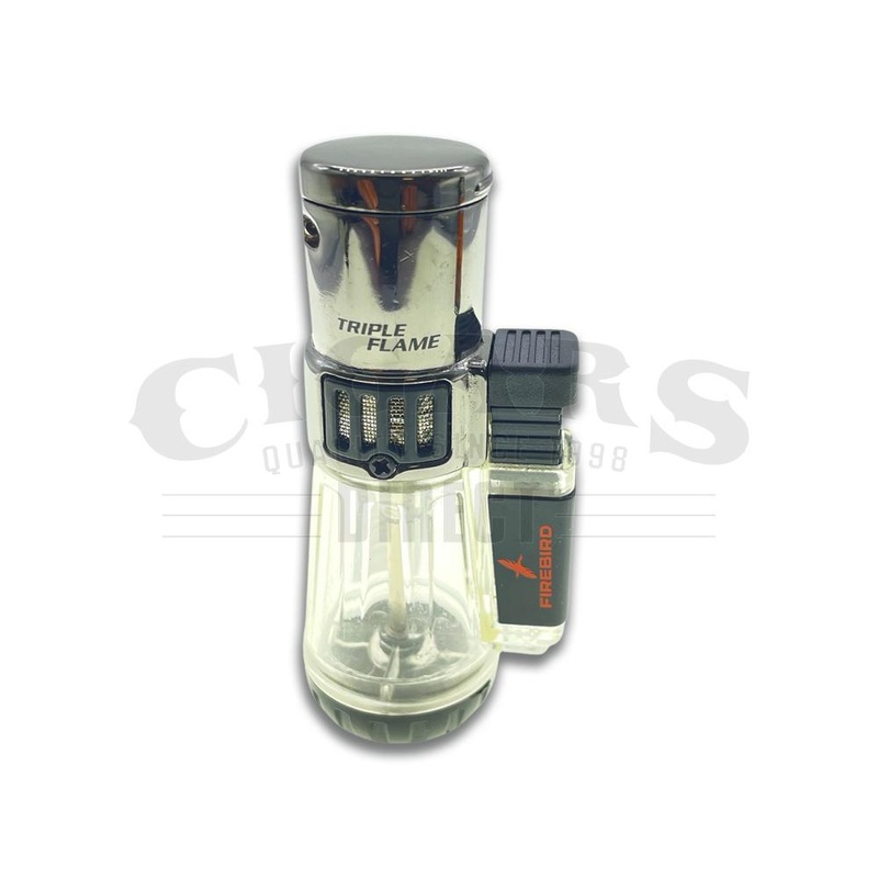 Colibri Firebird Triple Flame Lighter Clear Clear