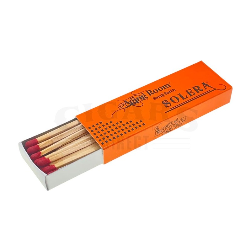 Aging Room Solera Orange Box of Long Stem Matches Box of 20 Long Stem