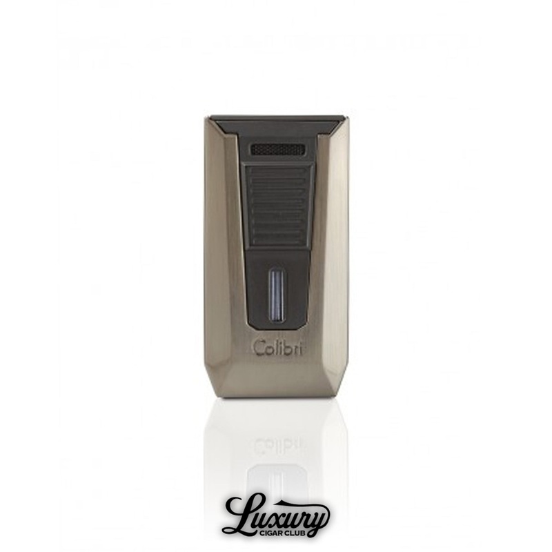 Colibri Slide Double Jet Flame Lighter Gunmetal